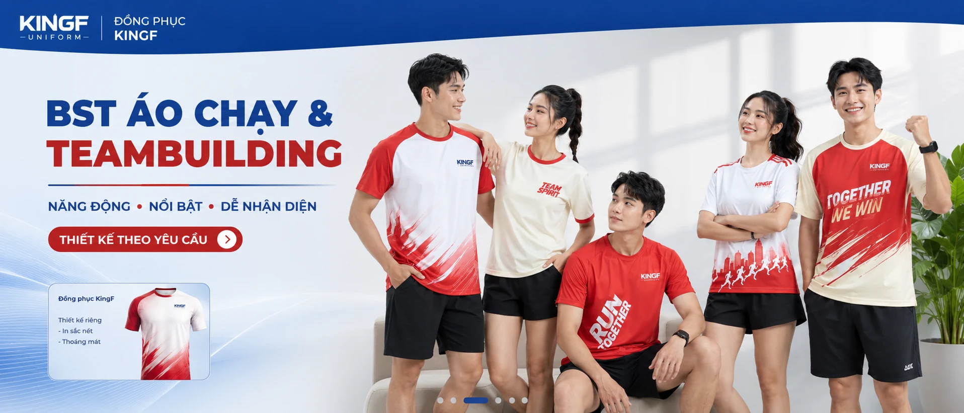 Slider 3 - Áo chạy và team building