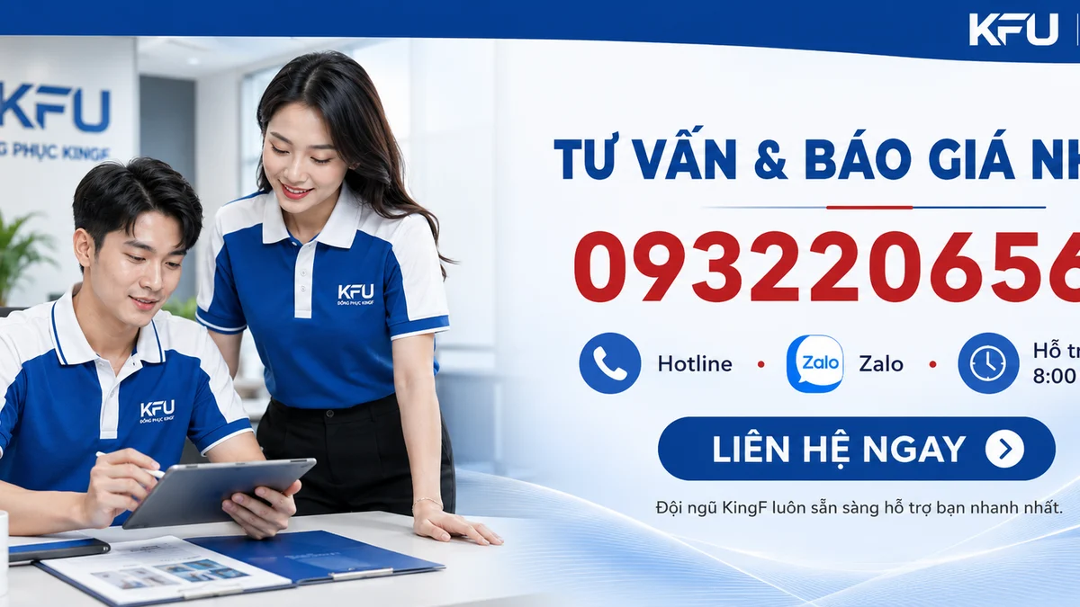 Xu hướng đồng phục doanh nghiệp hiện đại KingF