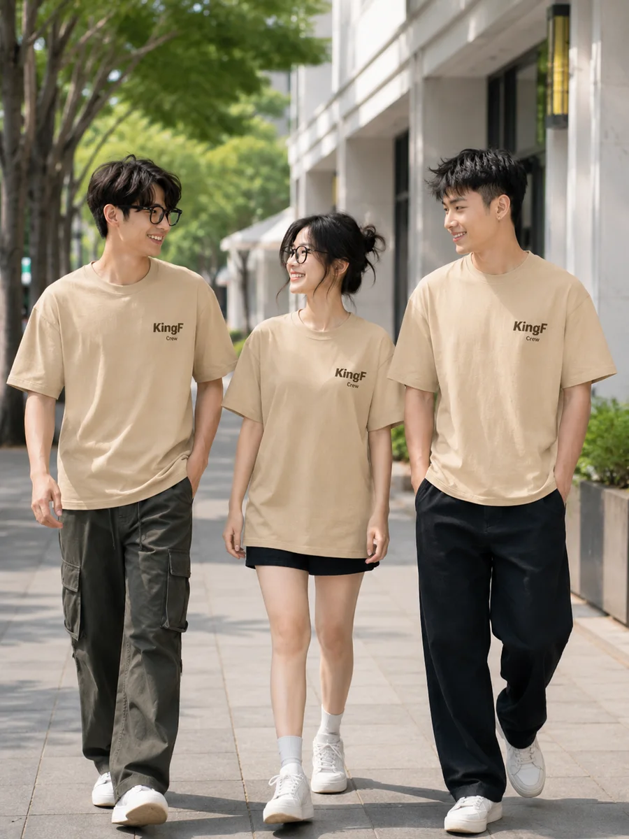 Áo cổ tròn KingF Minimal Tee
