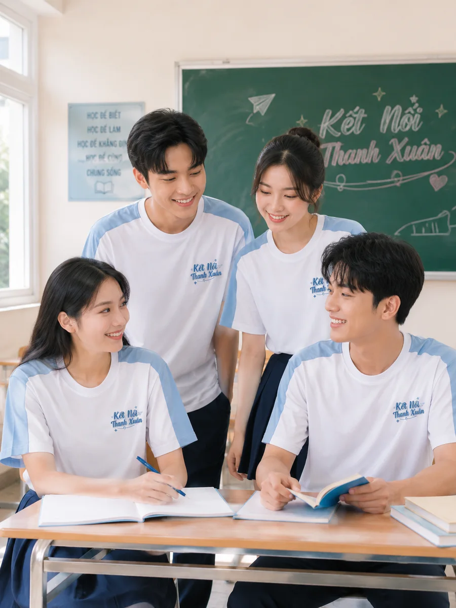 Áo lớp Kết Nối Thanh Xuân