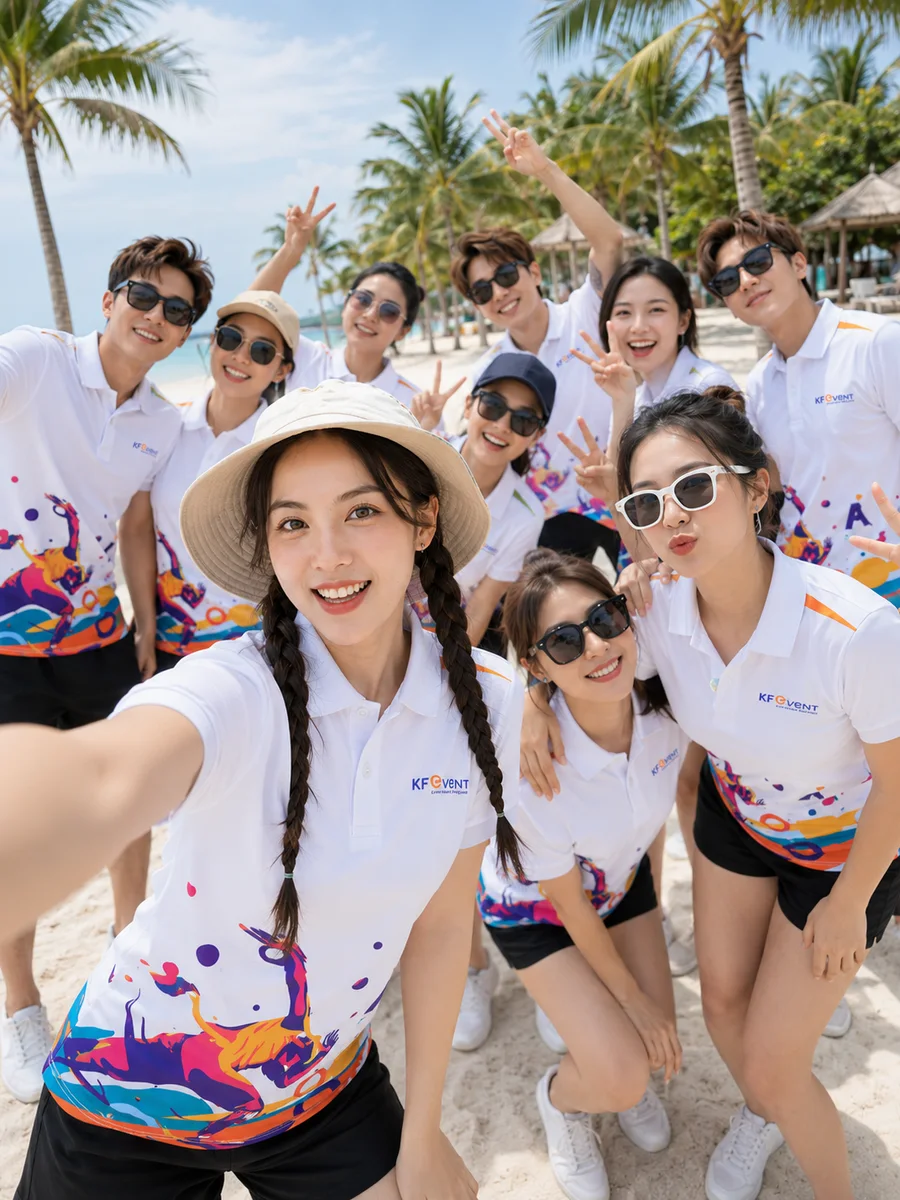 Áo Team Building KingF Vibes