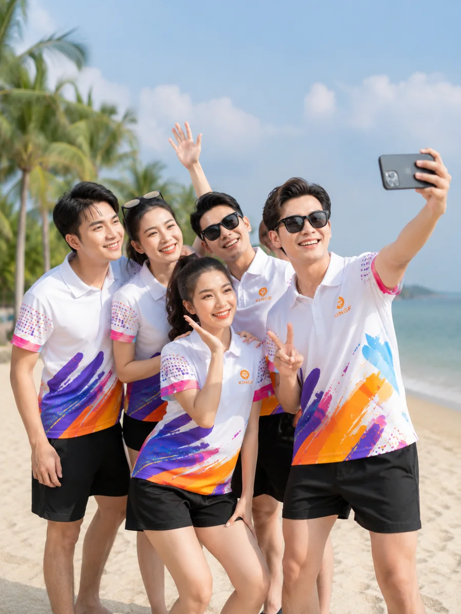 Đồng phục đi biển KingF Tropical
