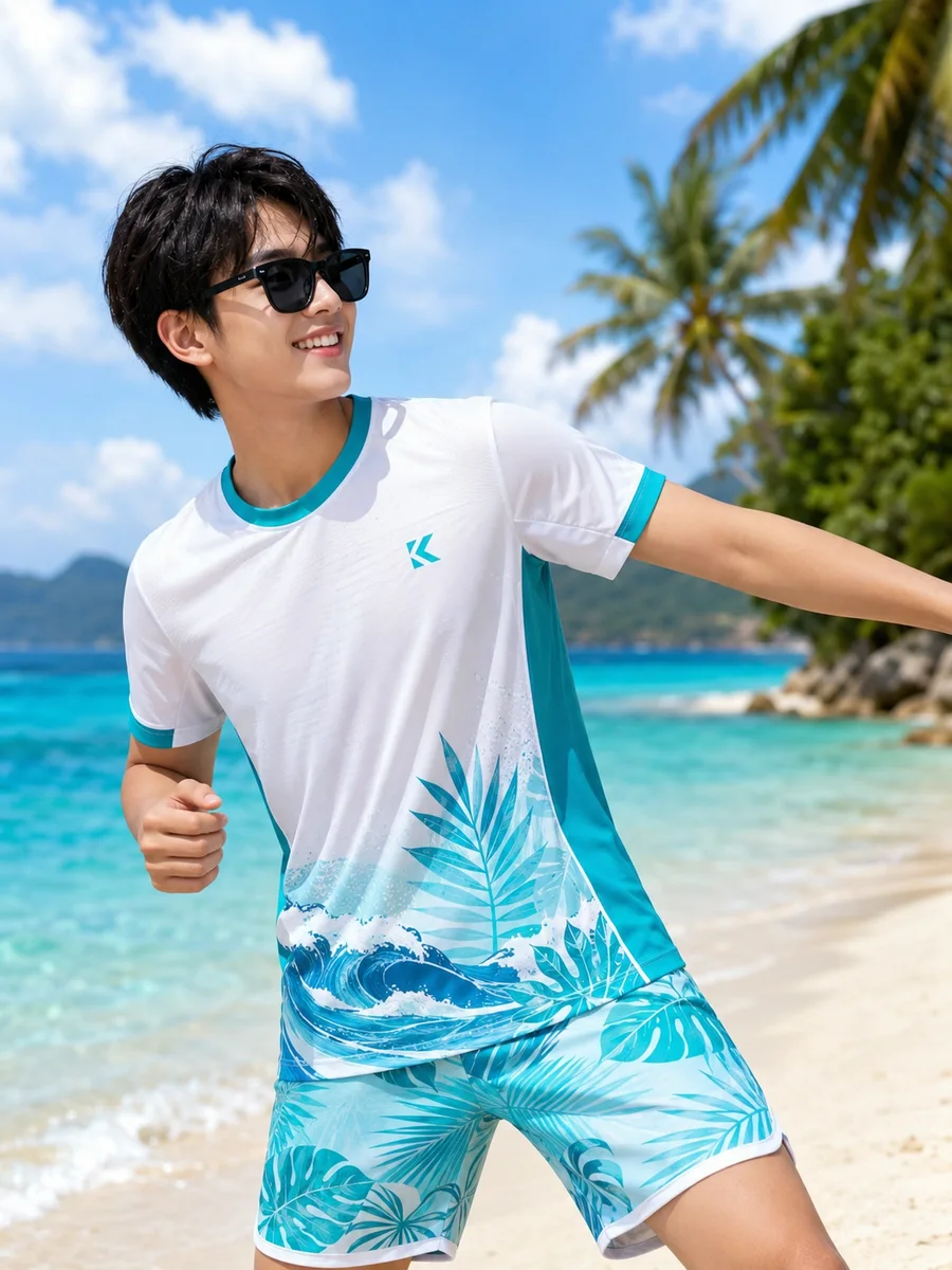 Đồng phục đi biển KingF Tropical