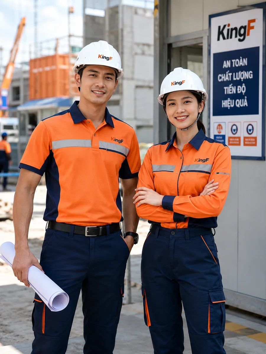 Đồng phục xây dựng KingF BuildPro